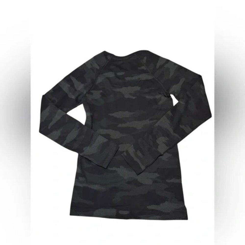 NEW ATHLETA SPEEDLIGHT CAMO BLACK & GRAY TOP IN XS - Picture 6 of 8